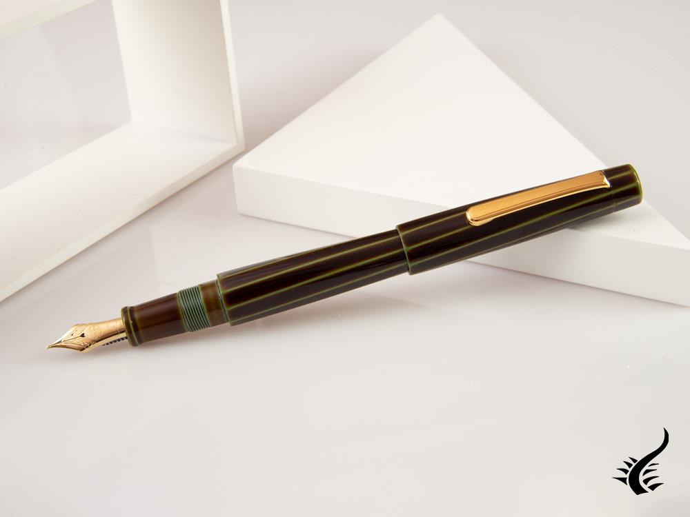 Nakaya Writer Füllfederhalter Heki-Tamenuri Portable Decapod Twist
