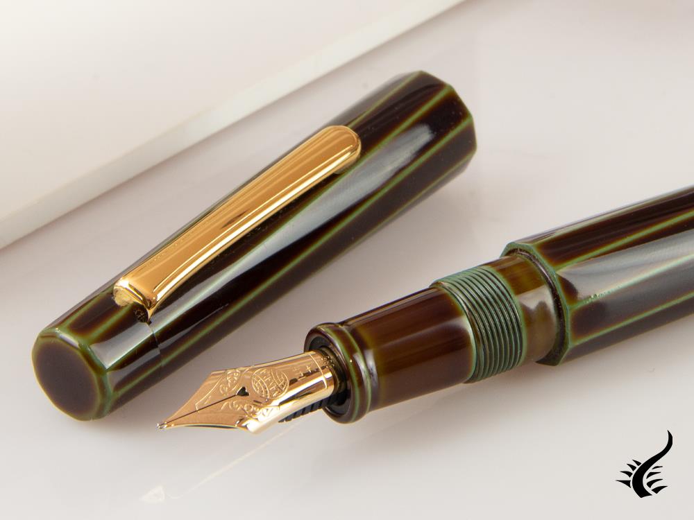 Nakaya Writer Füllfederhalter Heki-Tamenuri Portable Decapod Twist