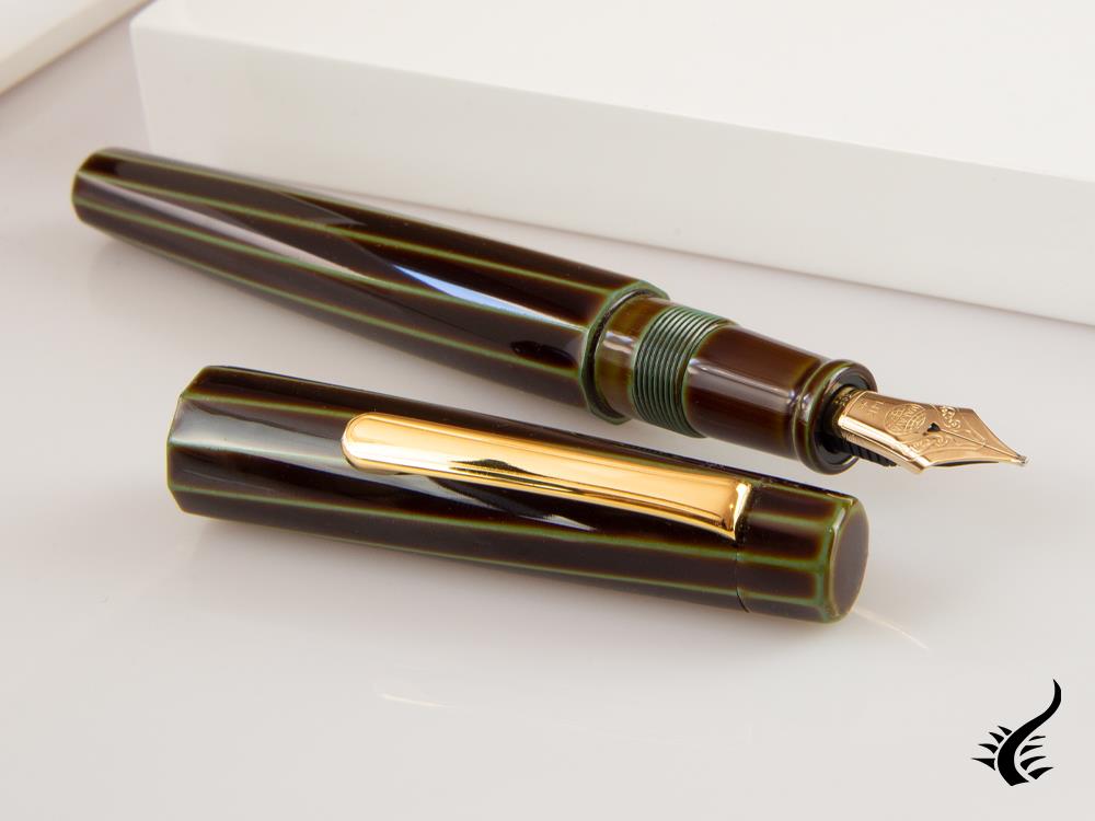 Nakaya Writer Füllfederhalter Heki-Tamenuri Portable Decapod Twist
