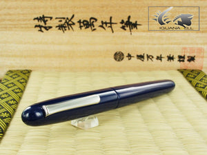 Nakaya Writer Füllfederhalter, Kikyo, Naturkautschuk und Urushi Lack