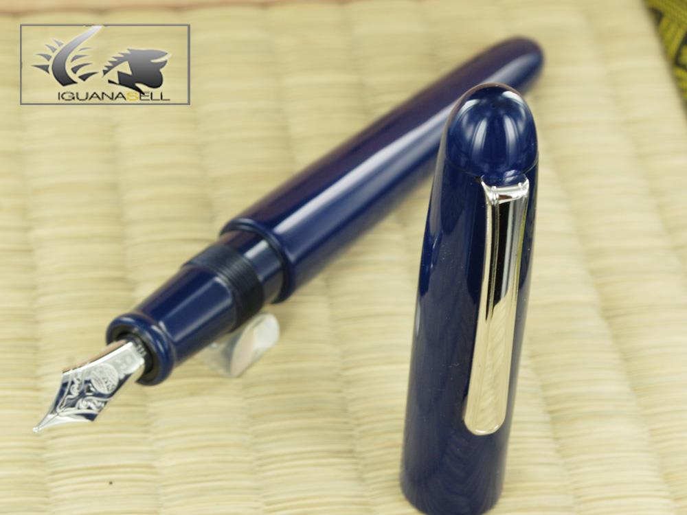 Nakaya Writer Füllfederhalter, Kikyo, Naturkautschuk und Urushi Lack
