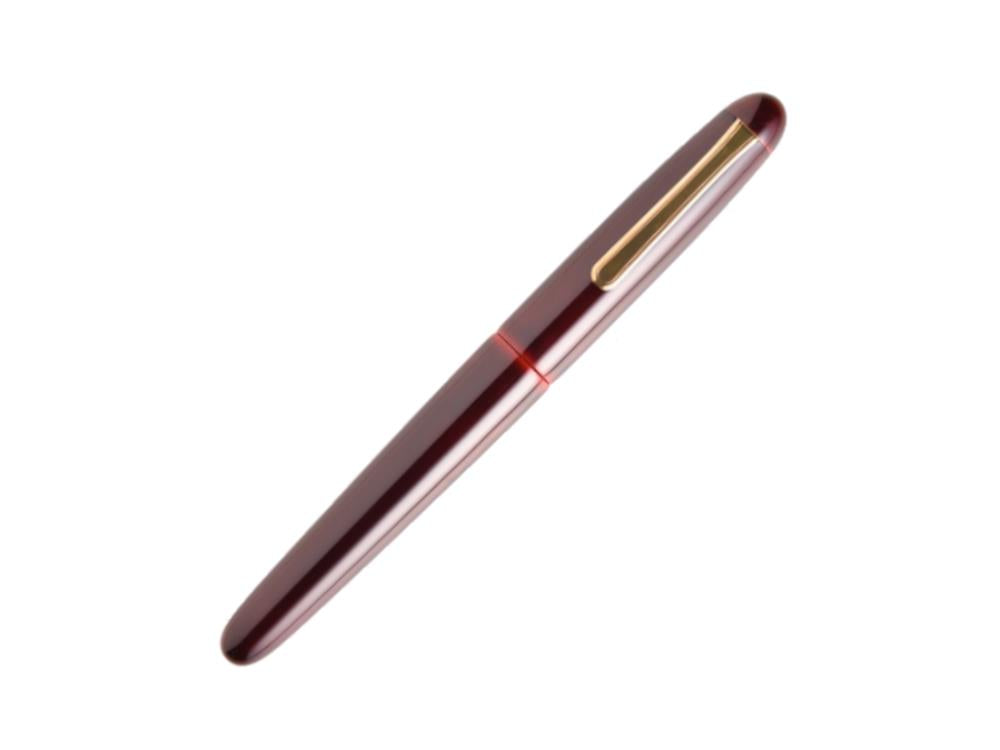 Nakaya Writer Portable  Füllfederhalter, Aka Tamenuri, Naturkautschuk