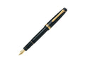 Pilot Justus 95 Füllfederhalter, Vergoldet, Schwarz, FJ-3MR-NB-NT - Nib Flex F
