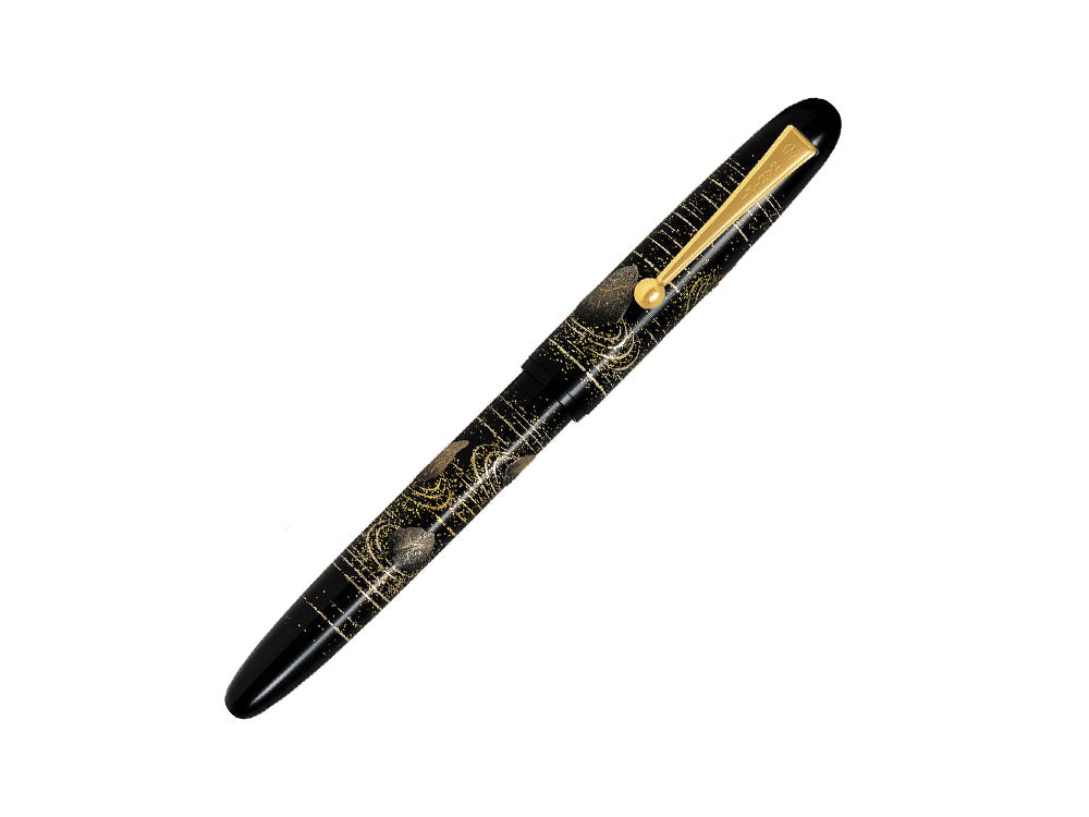 Namiki Yukari Rock Garden Füllfederhalter, Maki-e, FN-10M-SE