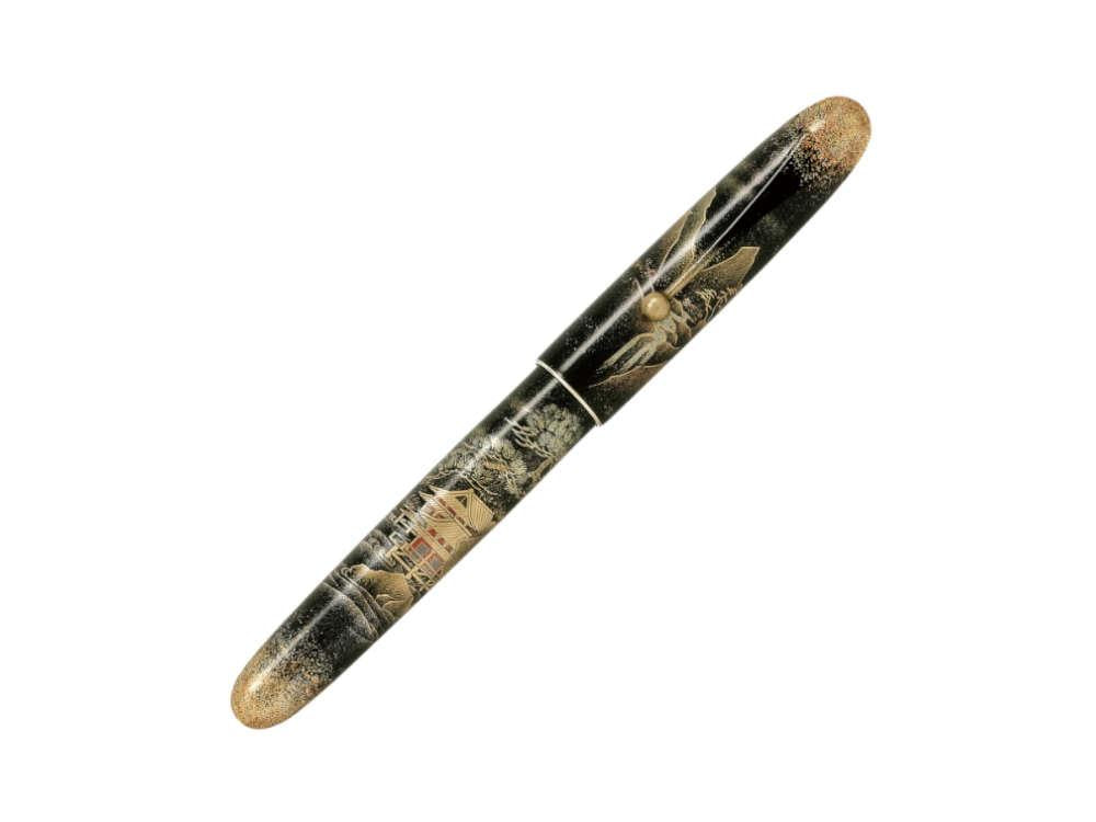 Namiki Yukari Royale Night Scene Füllfederhalter, Togidashi Maki-e