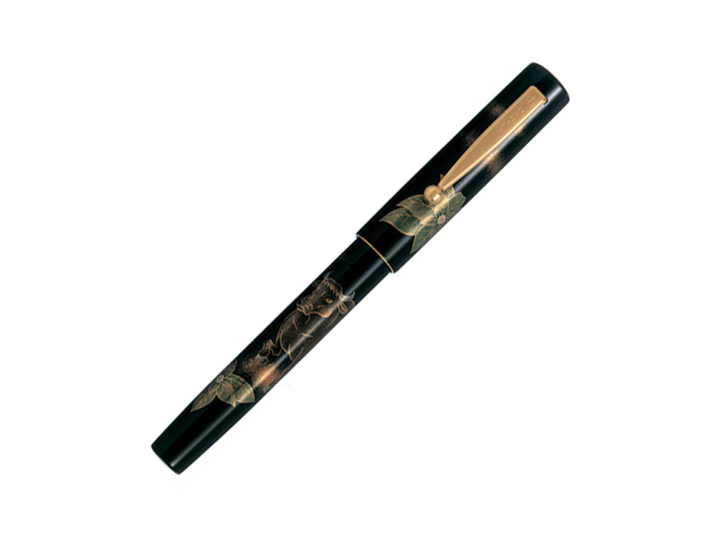 Namiki Yukari Zodiac Ox Füllfederhalter, Urushi Lack, FNV-20M-OX