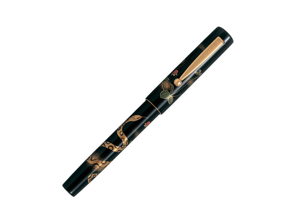 Namiki Yukari Zodiac Snake Füllfederhalter, Urushi Lack, FNV-20M-MI