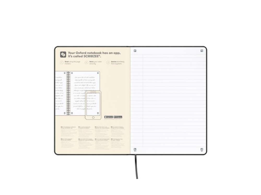Oxford Signature Notizbuch A5 Bordeaux, 400163610-BURDEOS
