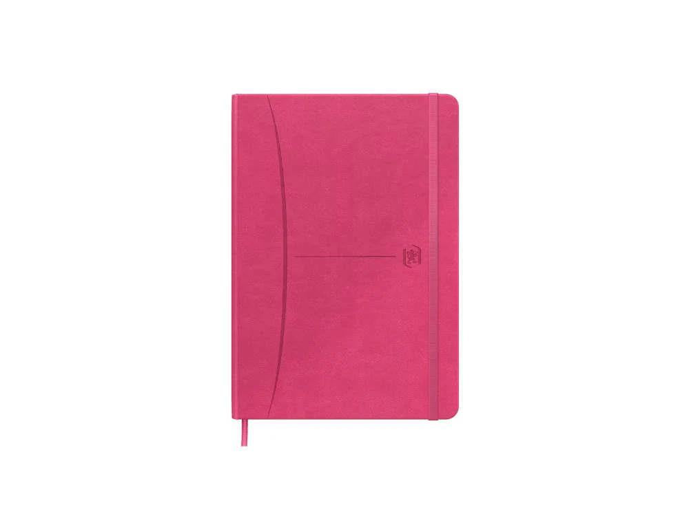 Oxford Signature Liniertes  Notizbuch, A5, Fuchsie, 400163613-FUCSIA