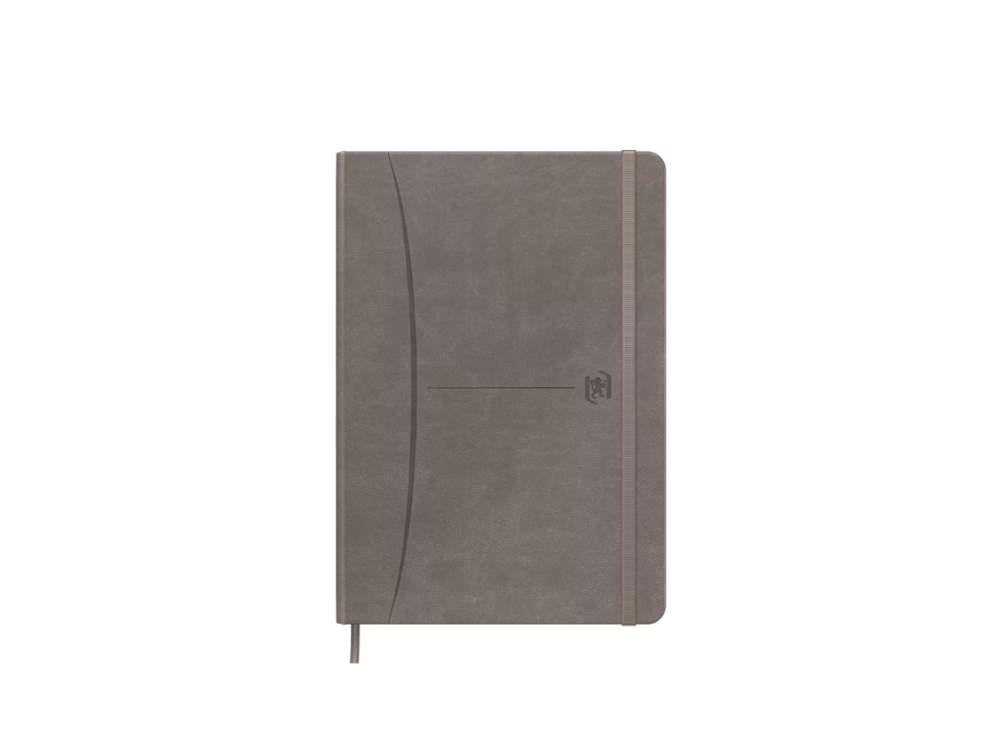 Oxford Signature Normales Notizbuch A5 Grau, 400163614-GRIS