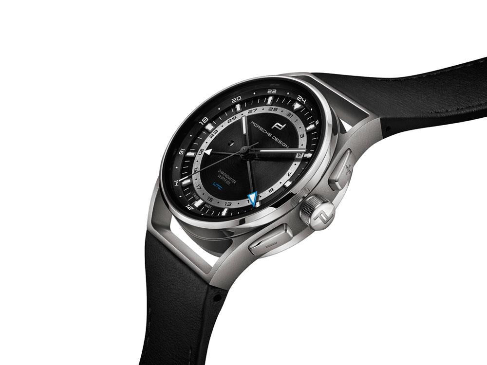 Porsche Design 1919 Globetimer UTC Automatik Uhr, Titan, 6023.4.05.001.07.2