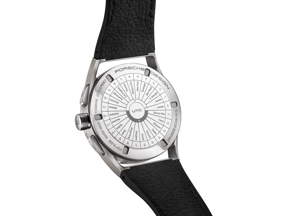 Porsche Design 1919 Globetimer UTC Automatik Uhr, Titan, 6023.4.05.003.07.2