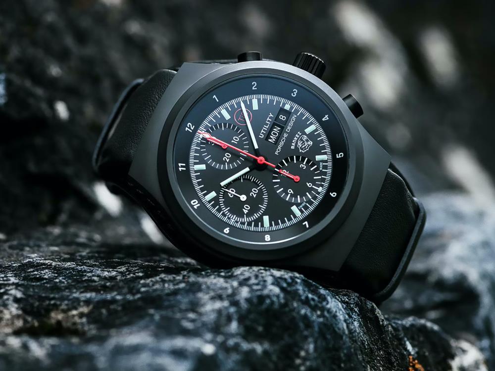 Porsche Design Chronograph 1 Utility Automatik Uhr, Limitierte Edition