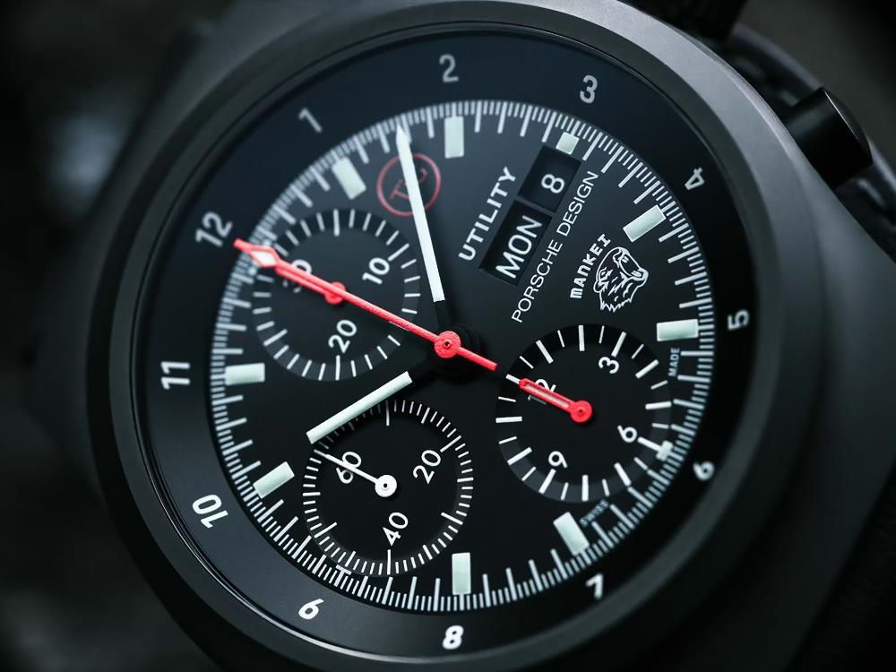 Porsche Design Chronograph 1 Utility Automatik Uhr, Limitierte Edition
