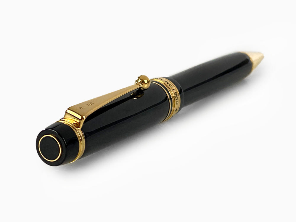 Pilot Custom Urushi Kugelschreiber, Ebonite, Vergoldet, Schwarz, BKV-45R-B
