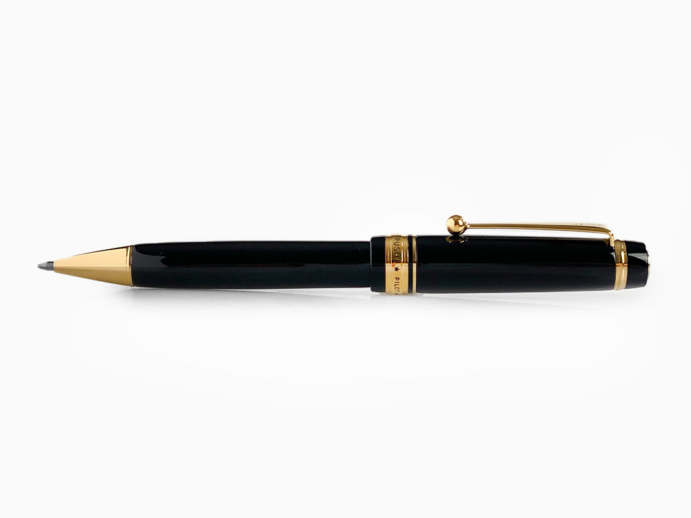 Pilot Custom Urushi Kugelschreiber, Ebonite, Vergoldet, Schwarz, BKV-45R-B