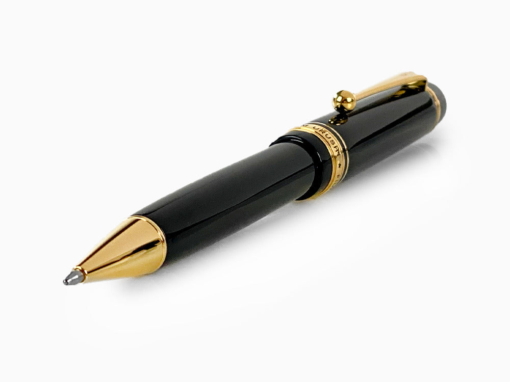 Pilot Custom Urushi Kugelschreiber, Ebonite, Vergoldet, Schwarz, BKV-45R-B