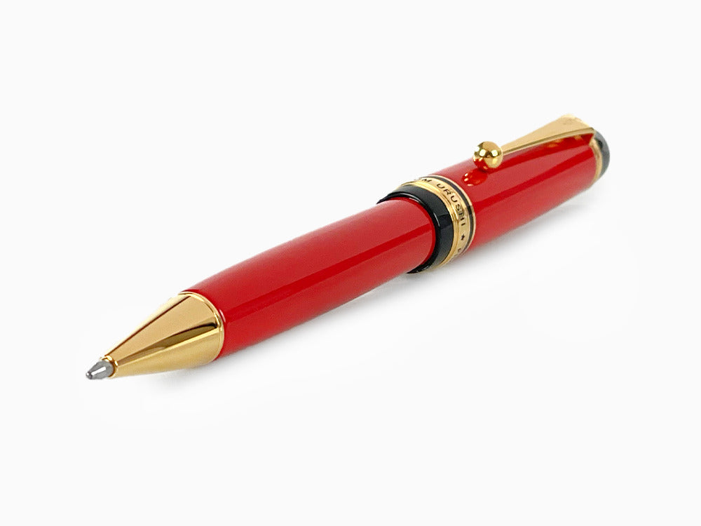 Pilot Custom Urushi Kugelschreiber, Ebonite, Vergoldet, Rot, BKV-45R-R