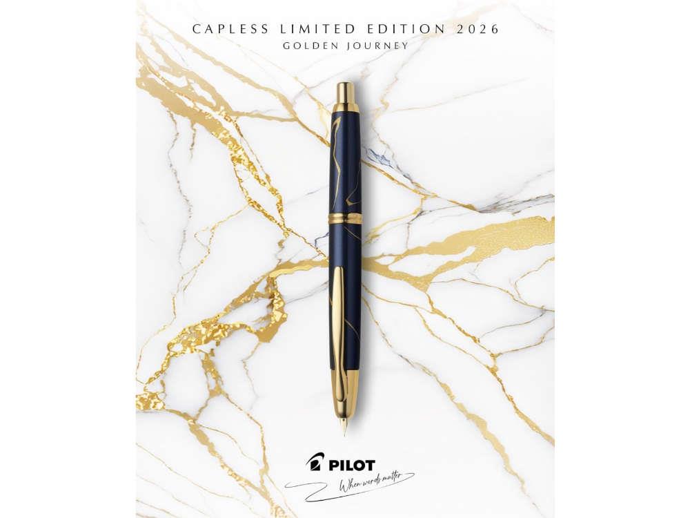 Pilot Capless Golden Journey 2026 Füllfederhalter Limitierte Edition