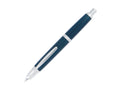 Pilot Füllfederhalter Capless Vanishing Blau Carbon Fiber, Chrom - Nib M