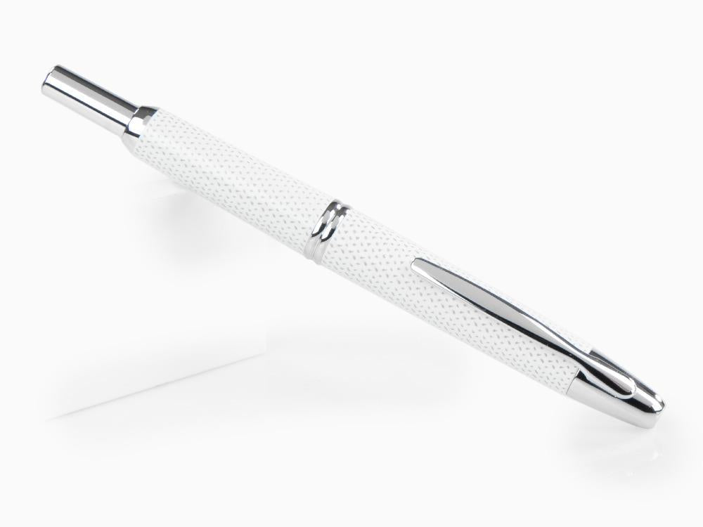 Pilot Capless Carbonesque Füllfederhalter, Weiss, FK-1500-GRAF-WHITE