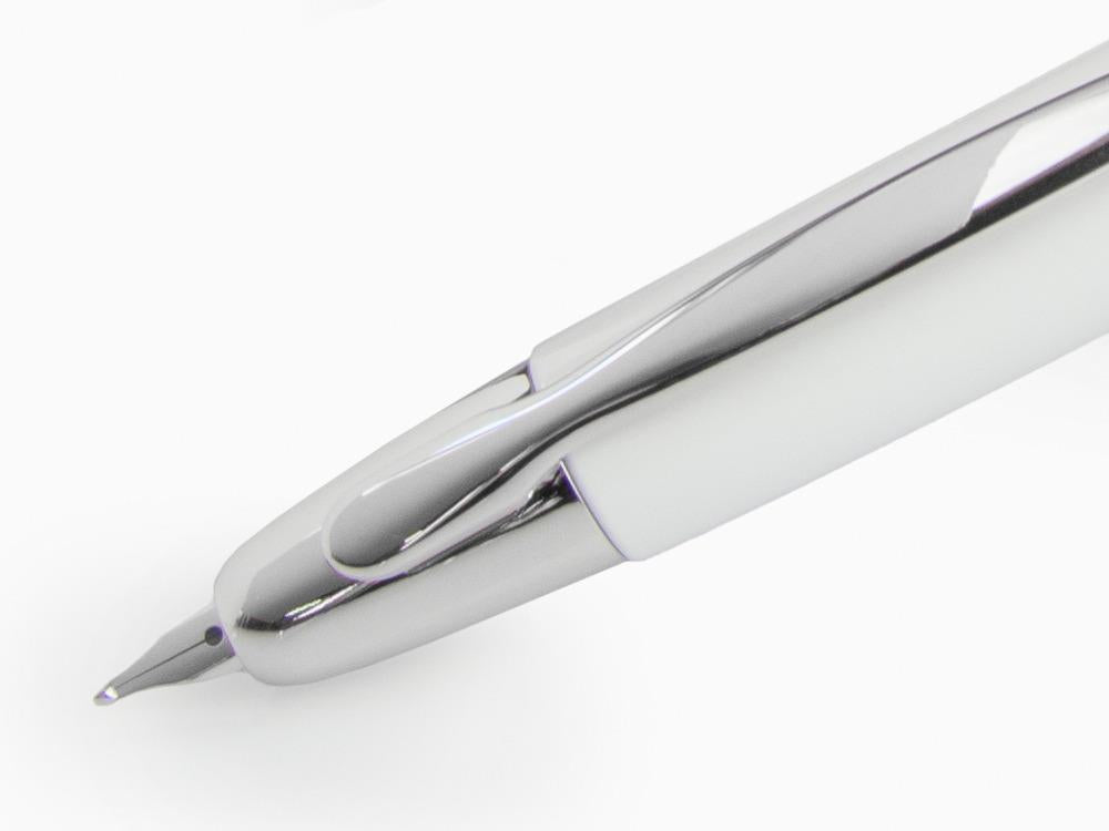 Pilot Capless Decimo Füllfederhalter, Lack, Weiss, FK-1500D-RH-WHITE
