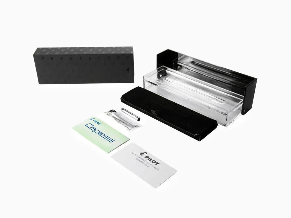 Pilot Füllfederhalter Retractable Black Matte Capless