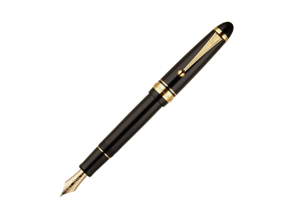 Pilot Custom 743 Füllfederhalter, Vergoldet, Schwarz, FKK-3000R