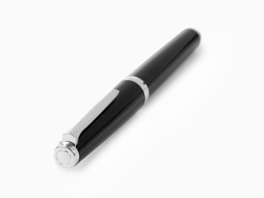 Pilot Falcon Füllfederhalter, Schwarz, Flexible Feder, Falcon-Black