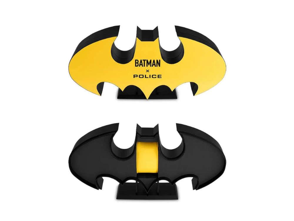 Police Batwing Quartz Uhr, 45 mm, Schwarz, Sonderausgabe, PEWGA0090005-SET