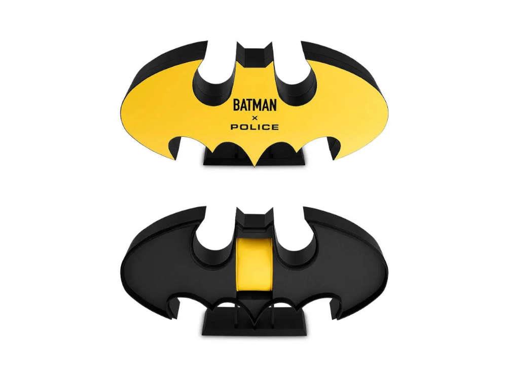 Police Batwing Quartz Uhr, PVD Gold, 45 mm, Sonderausgabe, PEWGA0090006-SET