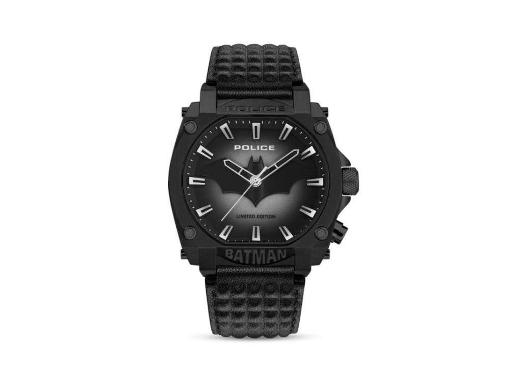 Police Forever Batman Quartz Uhr, Schwarz, Limitierte Edition, PEWGD0022601