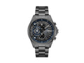 Police Cipher Quartz Uhr, PVD Gun Metal, 45 mm, Schwarz, PEWGI0000103