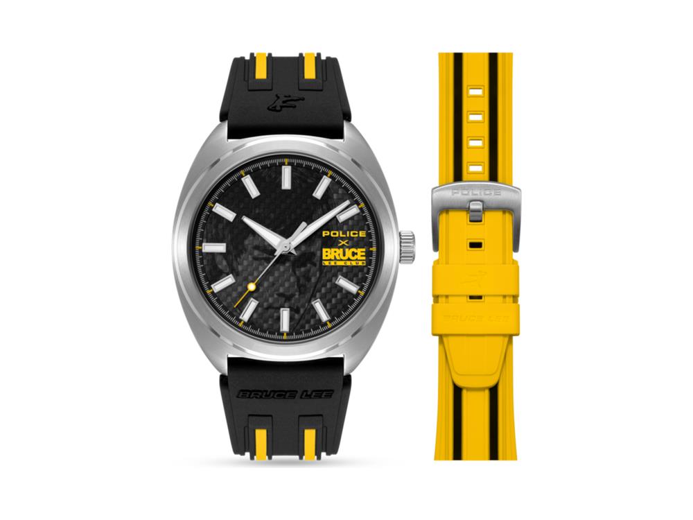 Police Bruce Lee Club Dragon Quartz Uhr, Sonderausgabe, PEWGM00068X0