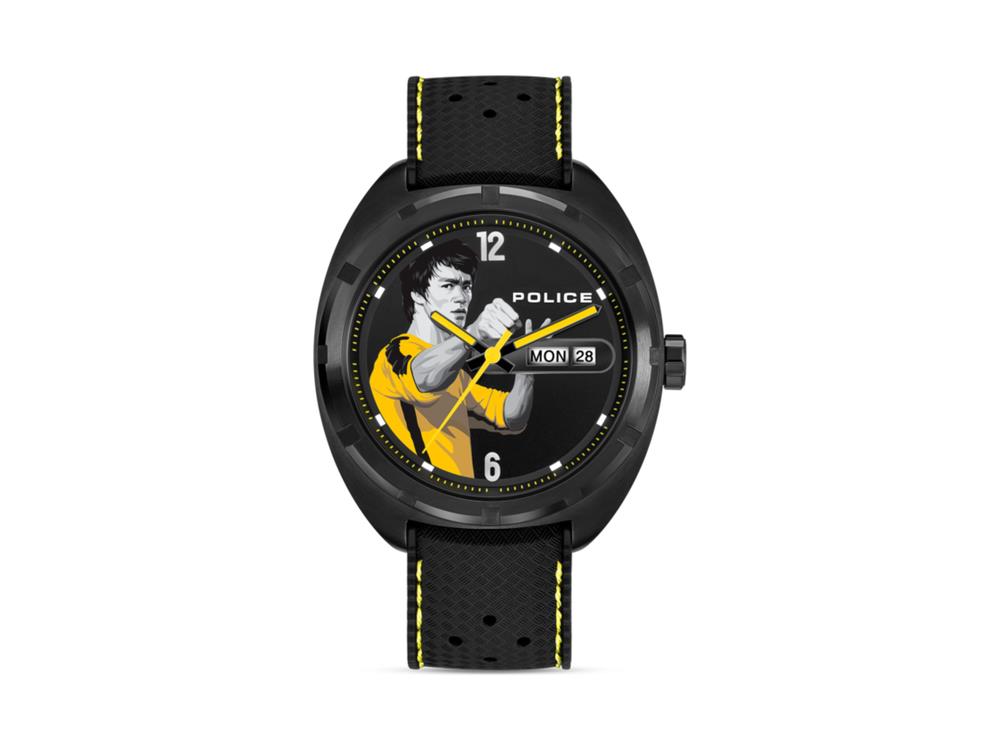 Police Bruce Lee Club Fury Quartz Uhr, Sonderausgabe, PEWGN0006601