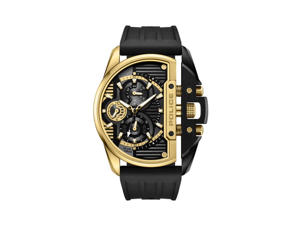 Police Daintree Quartz Uhr, 48 mm, Golden, PEWGQ2203606
