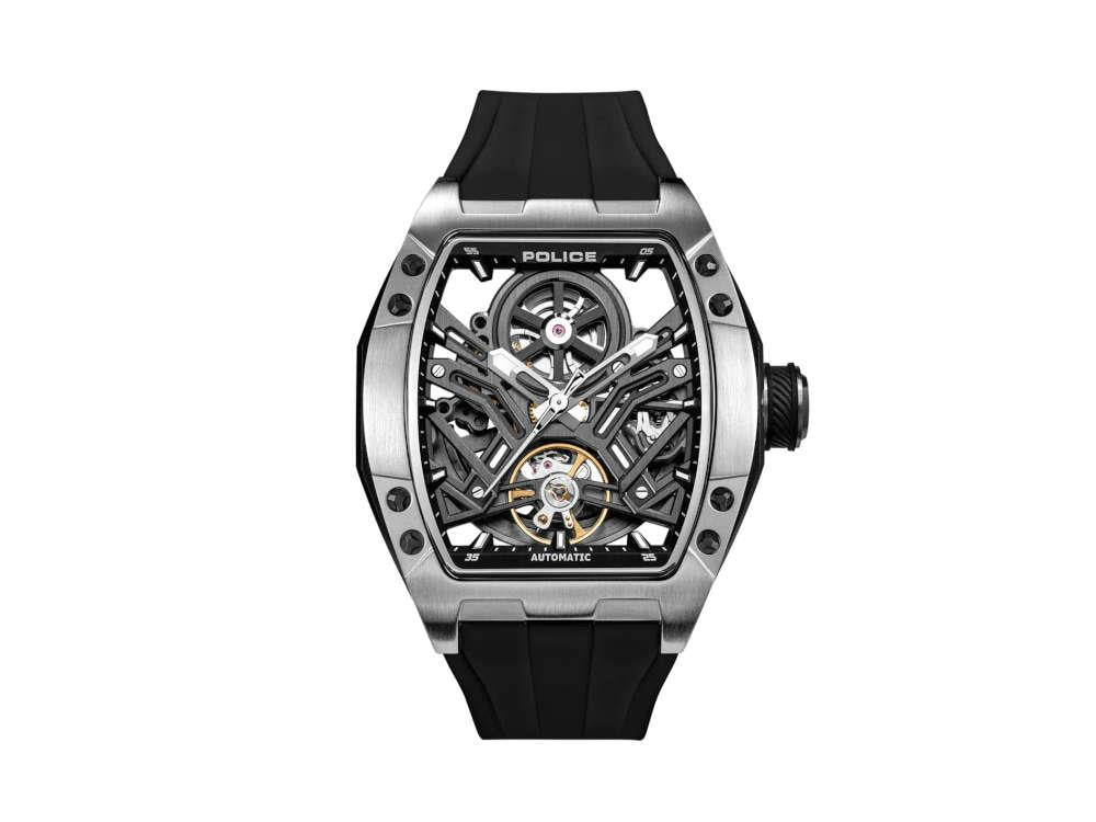 Police Tampa Automatik Uhr, 42 mm, Schwarz, PEWGR0082102