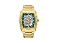 Police Skeletor Automatik Uhr, 42 mm, Grün, PEWJL0072206