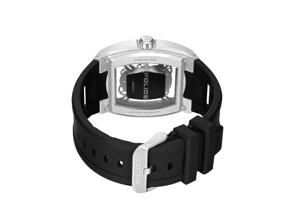 Police Cranium Quartz Uhr, 42 mm, Grau, PEWJM0081301