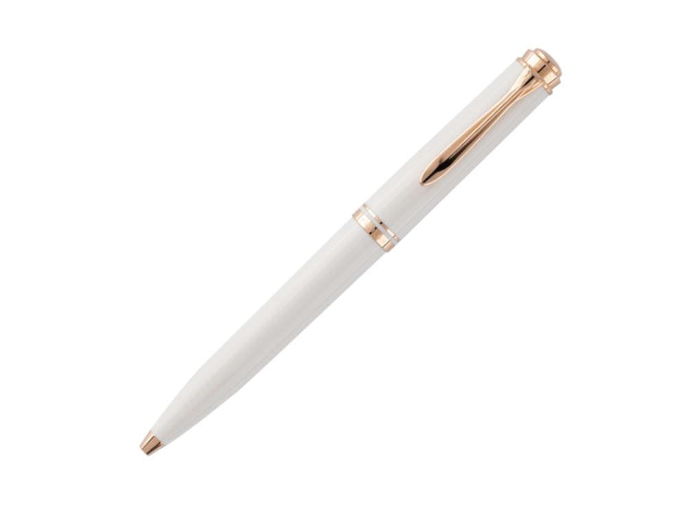 Pelikan K600 White & Rose Gold Kugelschreiber, Édition spéciale, 300014588