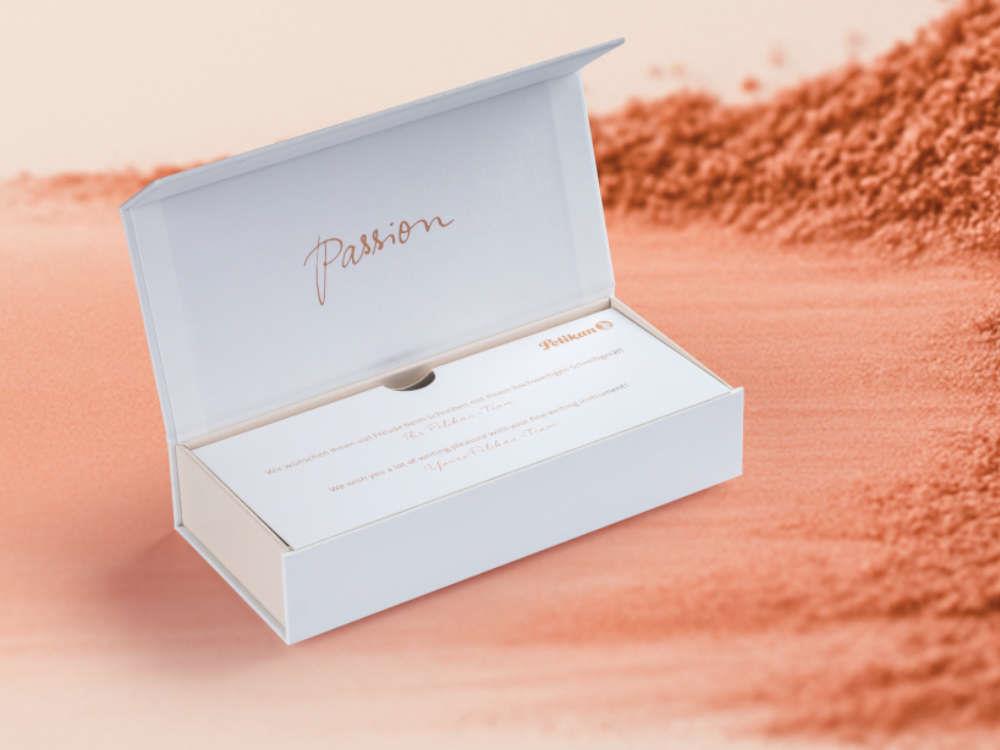 Pelikan K600 White & Rose Gold Kugelschreiber, Édition spéciale, 300014588