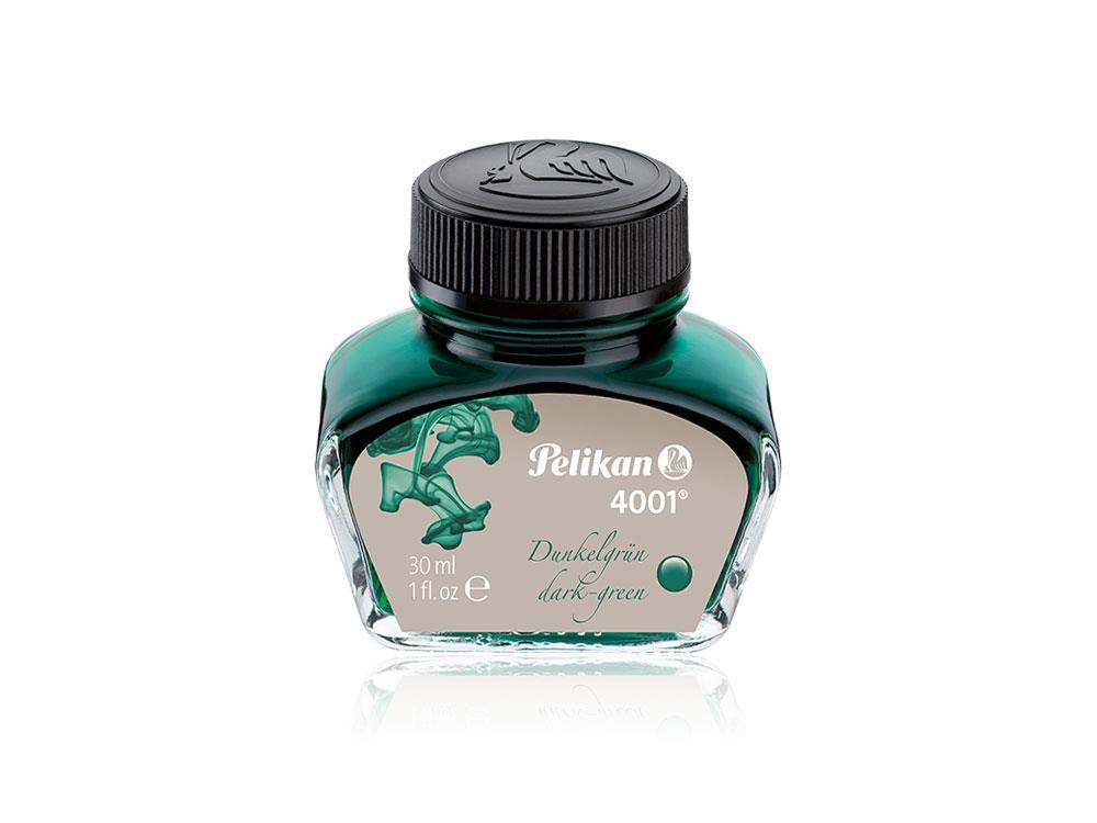 Pelikan 4001 Tintenfass, 30ml, Dunkelgrün, 300056