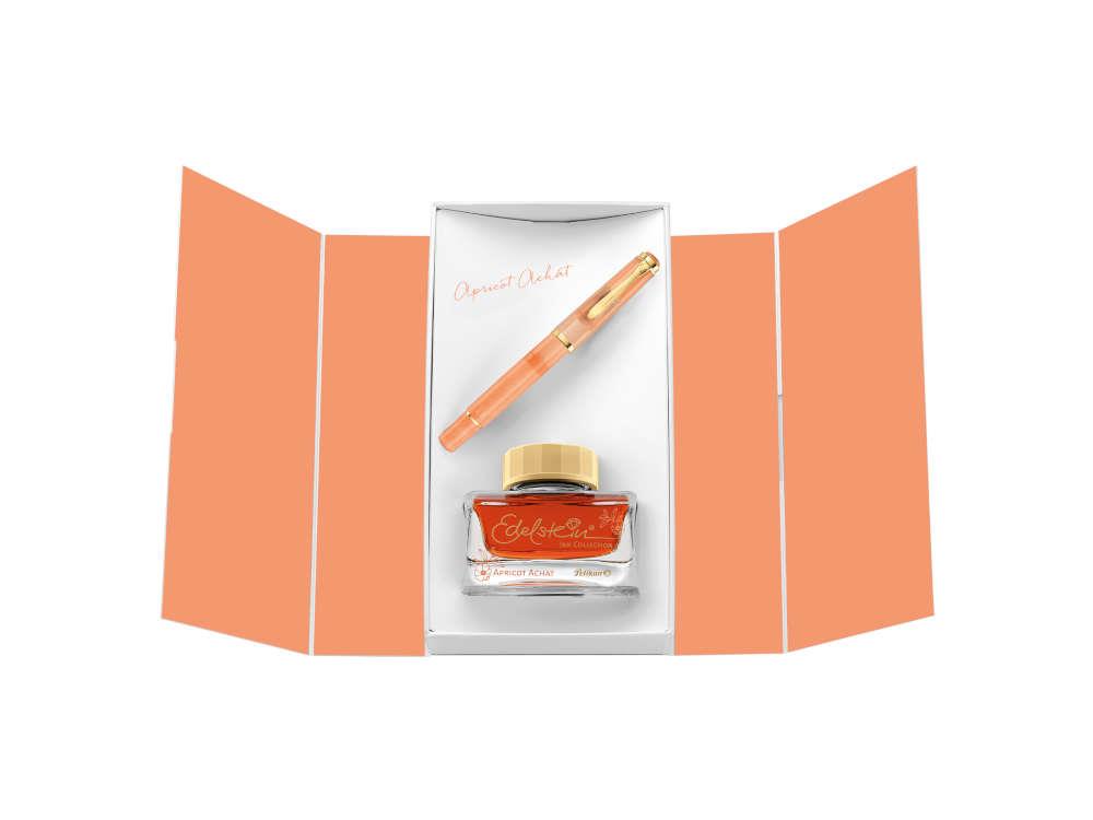 Set Pelikan M200 Apricot Achat Füllfederhalter  Sonderausgabe, 400200492