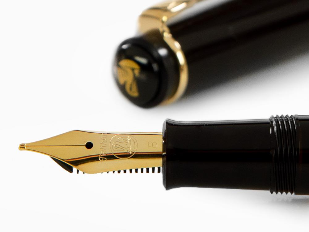Pelikan M200 Brown Marbled Füllfederhalter, Braun, 808897