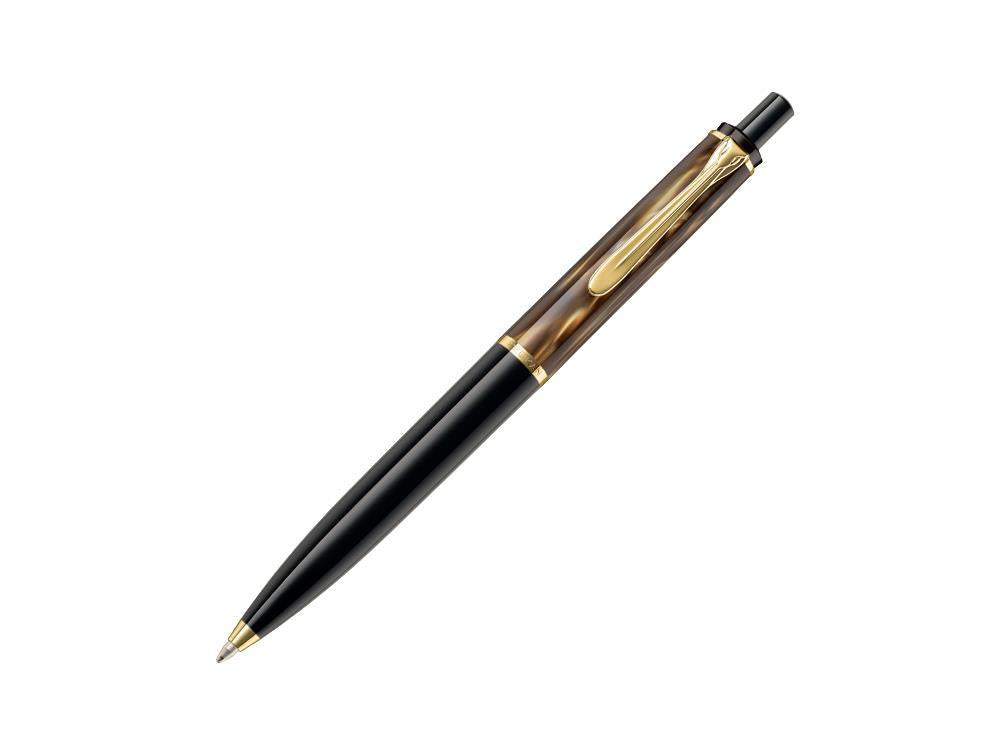 Pelikan K200 Brown Marbled Kugelschreiber, Braun, Edelharz, 808972