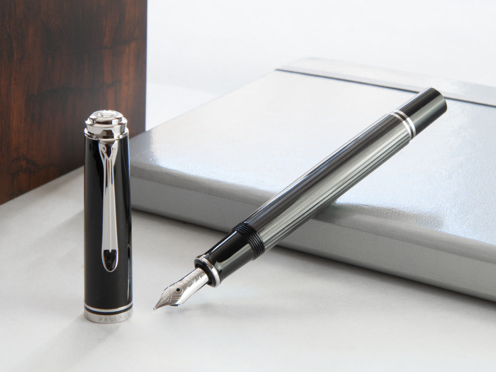 Pelikan Souverän M605 Stresemann Füller, Palladium Akzenten, 813624