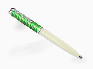 Pelikan Souveran M605 Green-White Kugelschreiber, Sonderausgabe, 818223