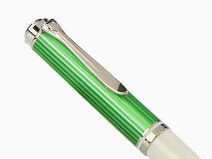 Pelikan Souveran M605 Green-White Kugelschreiber, Sonderausgabe, 818223
