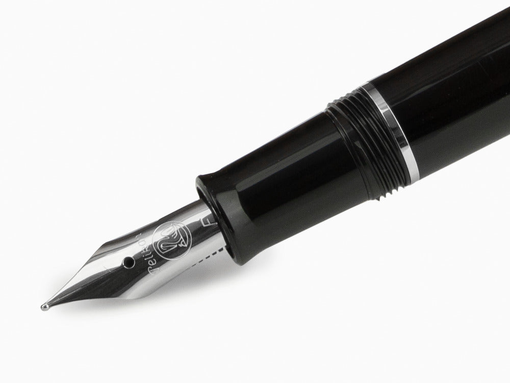 Pelikan Classic P205 Füller, Schwarz, Verchromten Akzenten, 930859