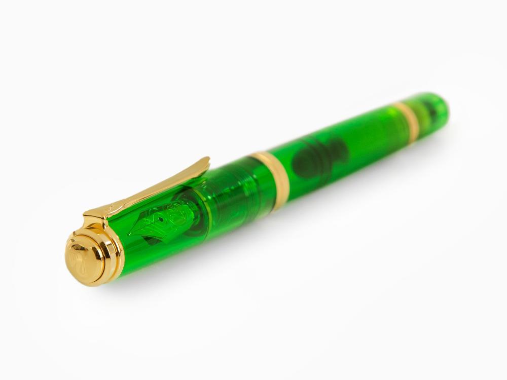 Pelikan Souverän M800 Green Demonstrator Füllfeder, Special 